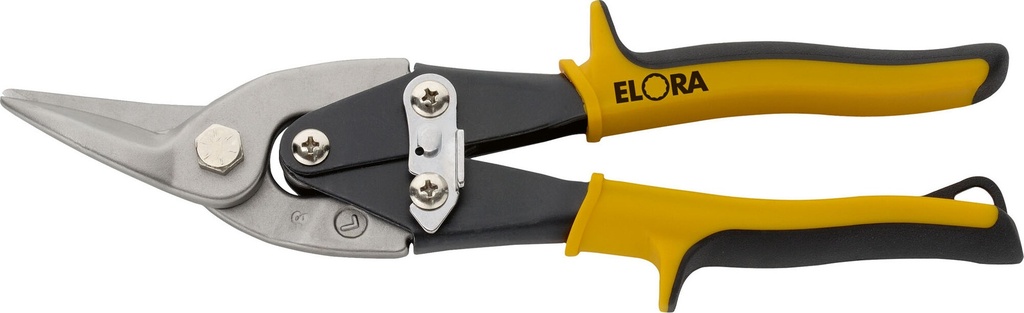 Cisaille à tôle à gauche