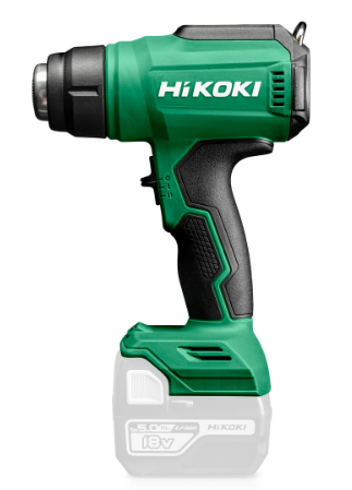 Accu Hete lucht pistool - 18V- 550° max zonder accu's en lader in koffer