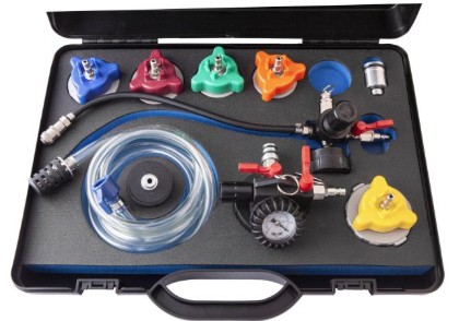 Koelsysteem tester&vacuum vuller voor vrachtwagens