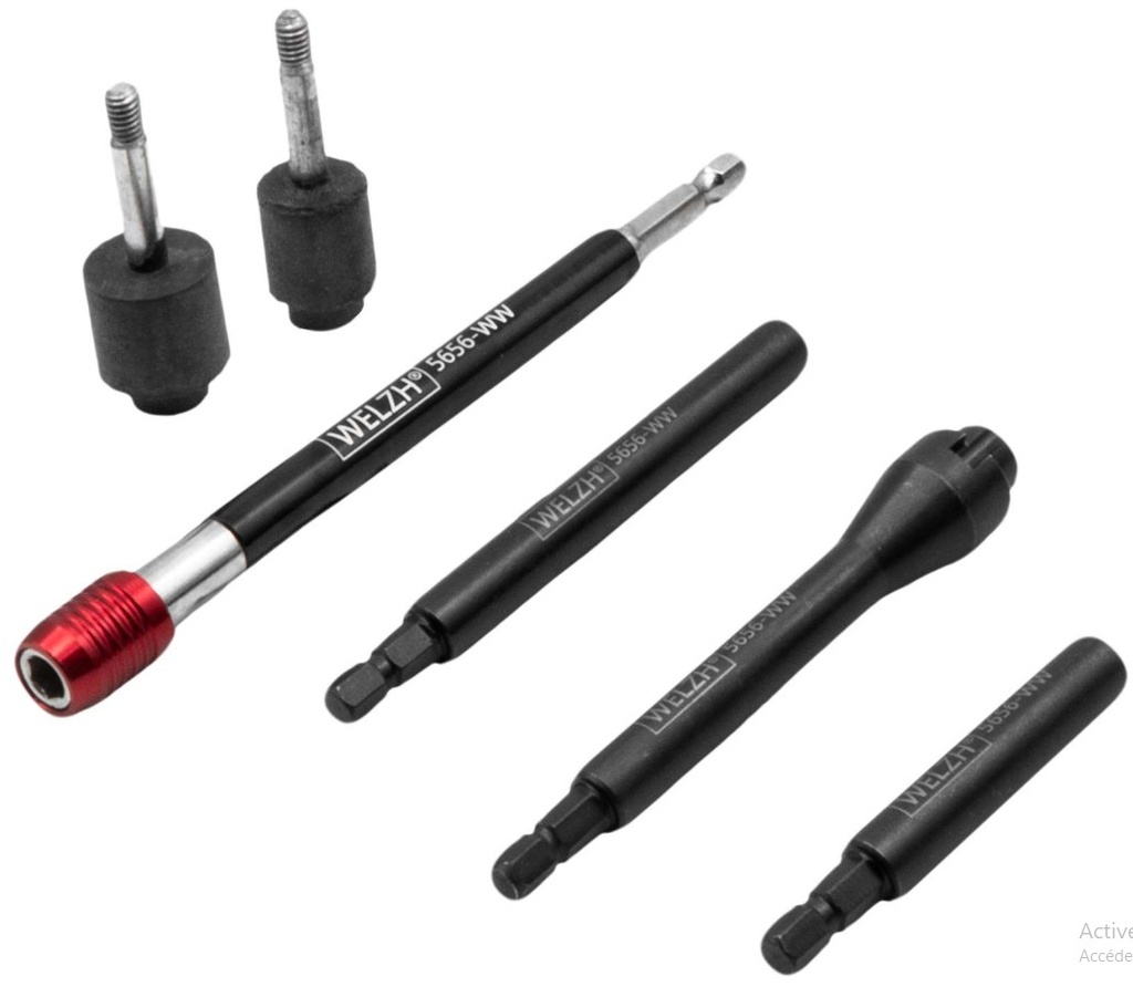 Set de nettoyage pour passages des valves