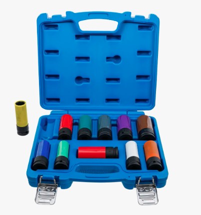 Jeu de douilles de puissance avec protection