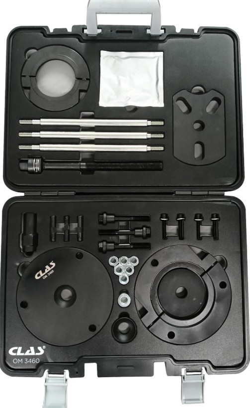 Monteren en demonteren achterwiellagers.