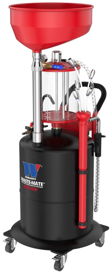 Vidangeur par gravité et aspiration 70L