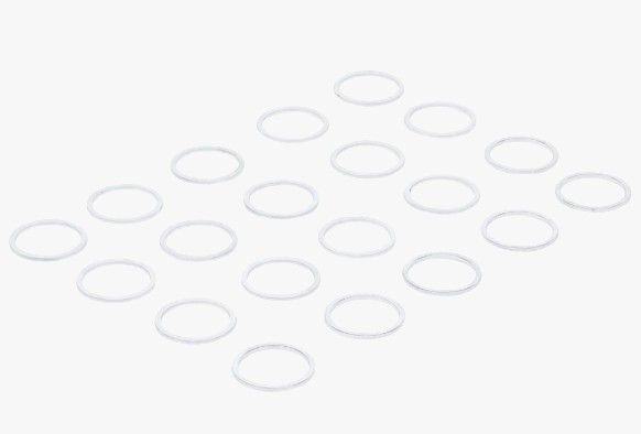 Assortiment de joints d’étanchéité pour art. 126 Ø 20 / 23,5 mm 20 pièces