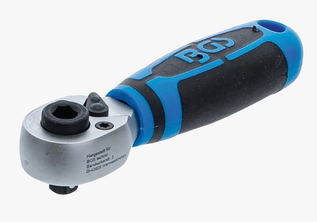 Bit-ratelsleutel  binnenzeskant  1/4"