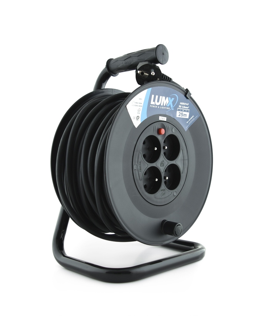 Enrouleur 3x1,5²  x50m