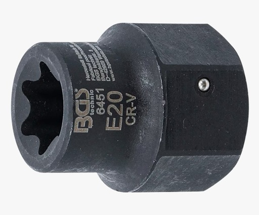 [BGS6451] Douille pour étrier profil E pour Torx pour MAN TGL 30 mm E20