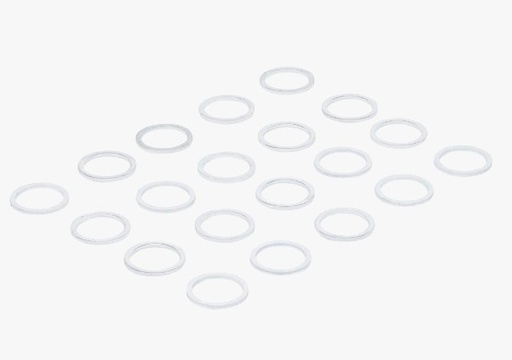 [BGS126-UM15] Assortiment afdichtringen  voor BGS 126  Ø 15 / 18,5 mm  20-dlg