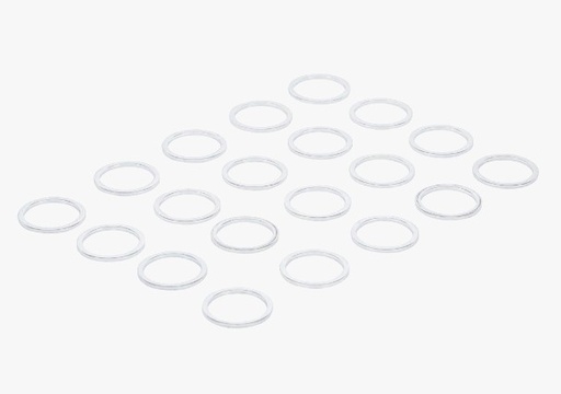 [BGS126-UM17] Assortiment afdichtringen  voor BGS 126  Ø 17 / 20,5 mm  20-dlg