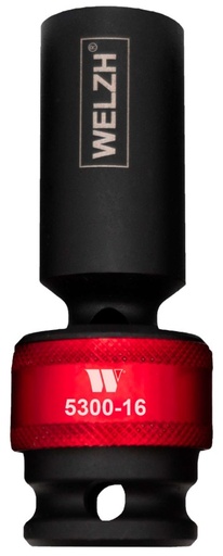 [5300-16-WW] Douille longue à choc 16mm 1/2" articulée