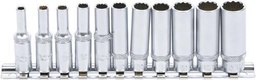 [BGS5251] Douilles longues 12P 1/4     4--13 MM