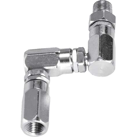 [SA414300P] Hogedruk vetswivel BSP 1/4" X 1/4" ( M/v)