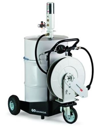 [SA378401] Olieverdeel unit 200l met oproller