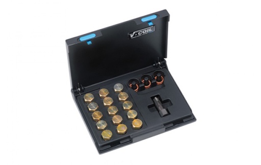 [VOL19125] Kit réparation carters M 13X1.5 + 15 bouchons