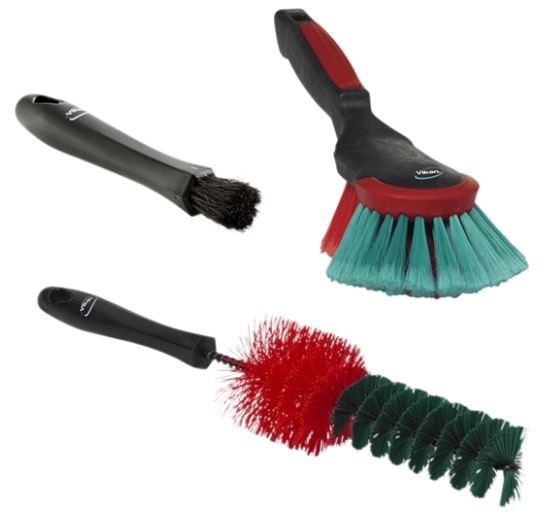 Set de 3 brosses