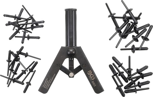 Pince pour rivets plastique