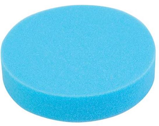 Eponge à polir 180mm médium - bleu
