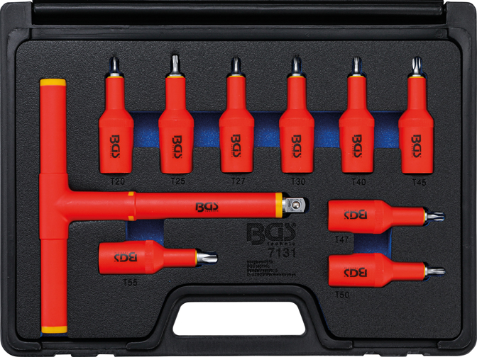 Set de douilles 1/2" 1000V T20 - T55