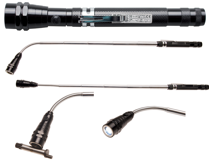 Lampe led + aimant flexible