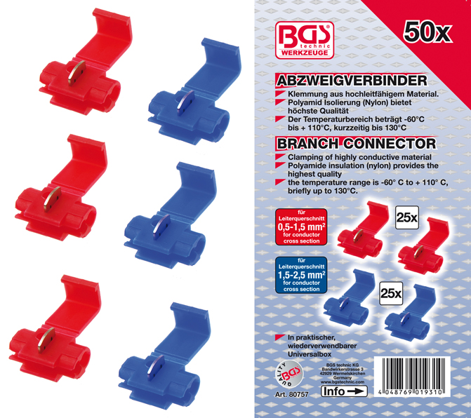 Connectors 50 Pc.