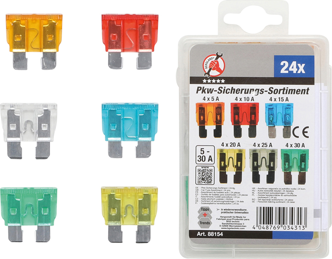 Fusibles 24 pcs.