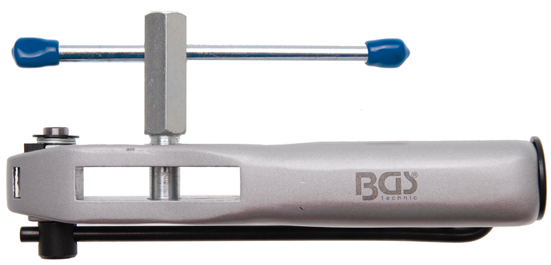 Spanner en knipper voor bandstaalklemmen