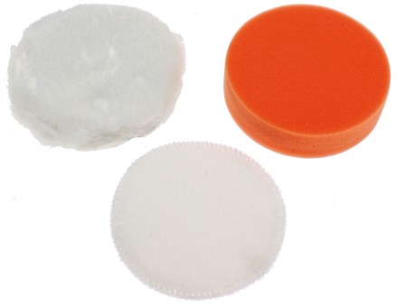 Set de têtes à polir 80mm pour BGS9259