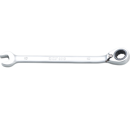 Ratchet Combination Wrench | reversible | 10 mm
