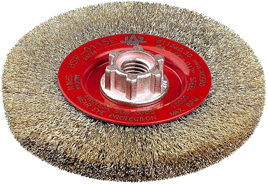 Brosse plate 115mm