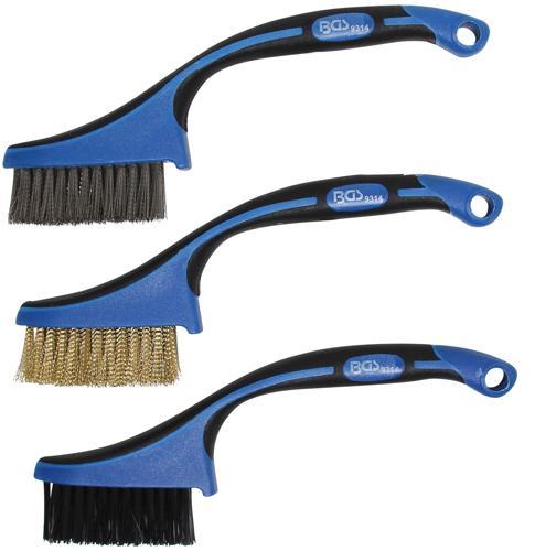 Set de 3 mini brosses