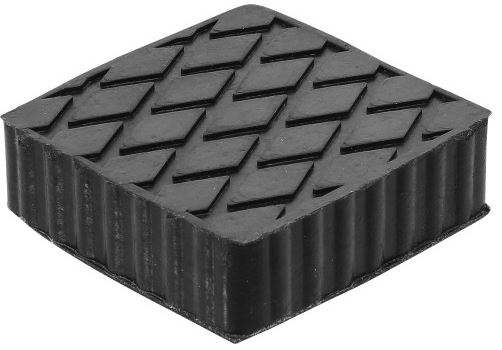 Gummi blok 116,5x116,5x36,5mm