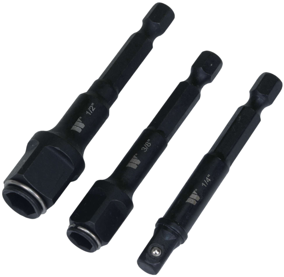 Set de porte douilles et bits 2 en 1 - 1/4"-3/8"-1/2"