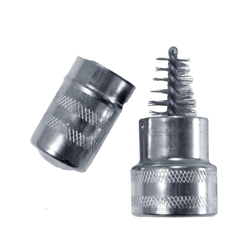 Brosse pour bornes de batteries