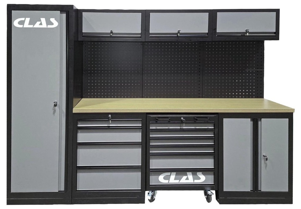 Armoire d'atelier 2600x1950x520mm