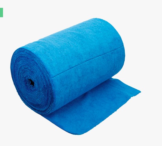 Rouleau de 100 microfibres réutilisables 27x27cm