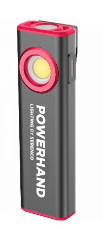 Super Led pocketlight oplaadbaar 600Lum. 98gr