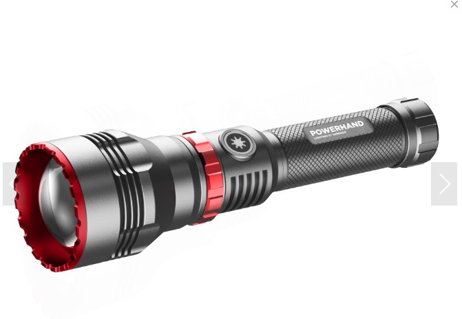 USB Oplaadbare aluminium zaklamp 1000 Lumen