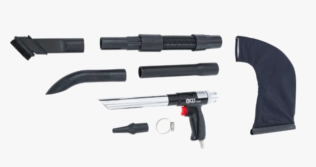 Pistolet pneumatique aspirant et soufflant