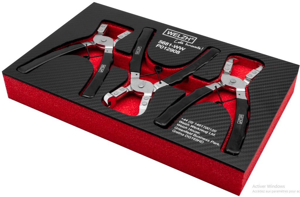 Set deur clipstangen