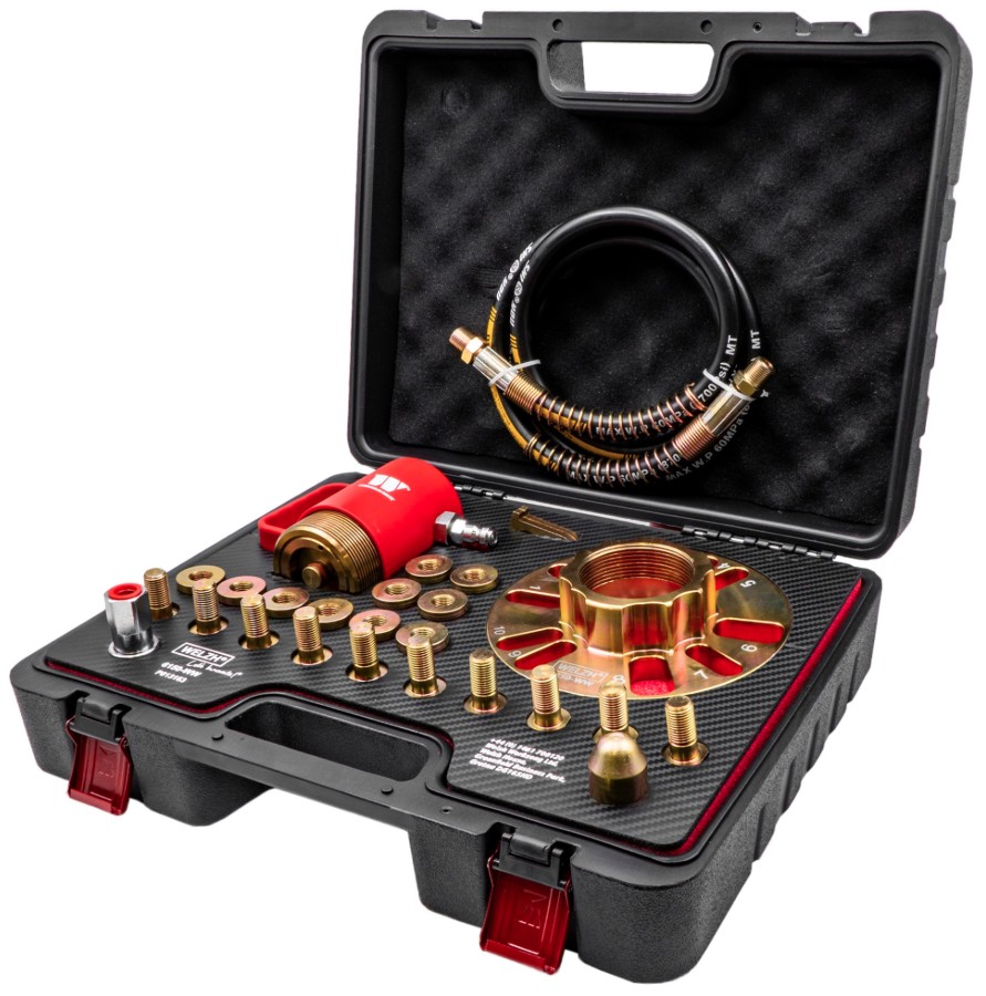 Vibro-pneumatische wielnaaftrekkerset