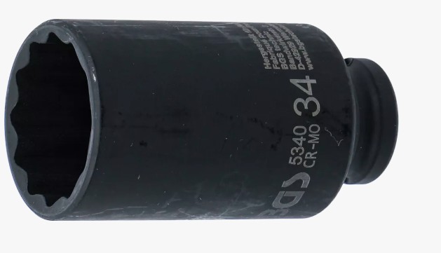 Lange impact Dop 1/2" 34MM 12 Kant