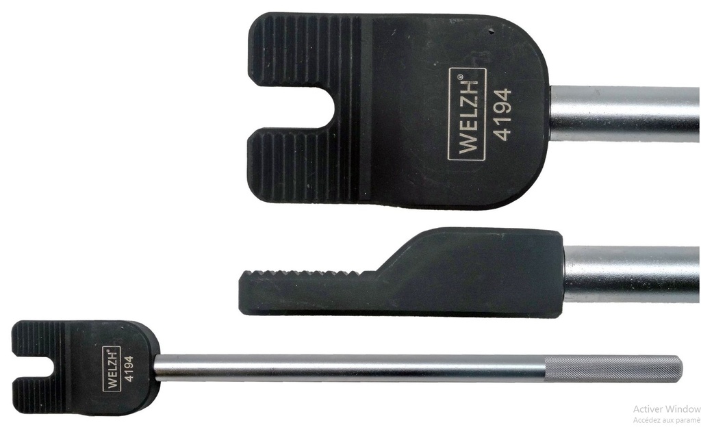 Outil pour barre d'accouplement, pour éviter d'abîmer les joints.