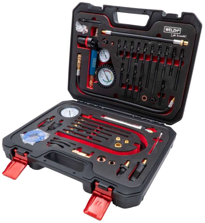 Compressiemeter en drukverlies tester benzine & diesel.