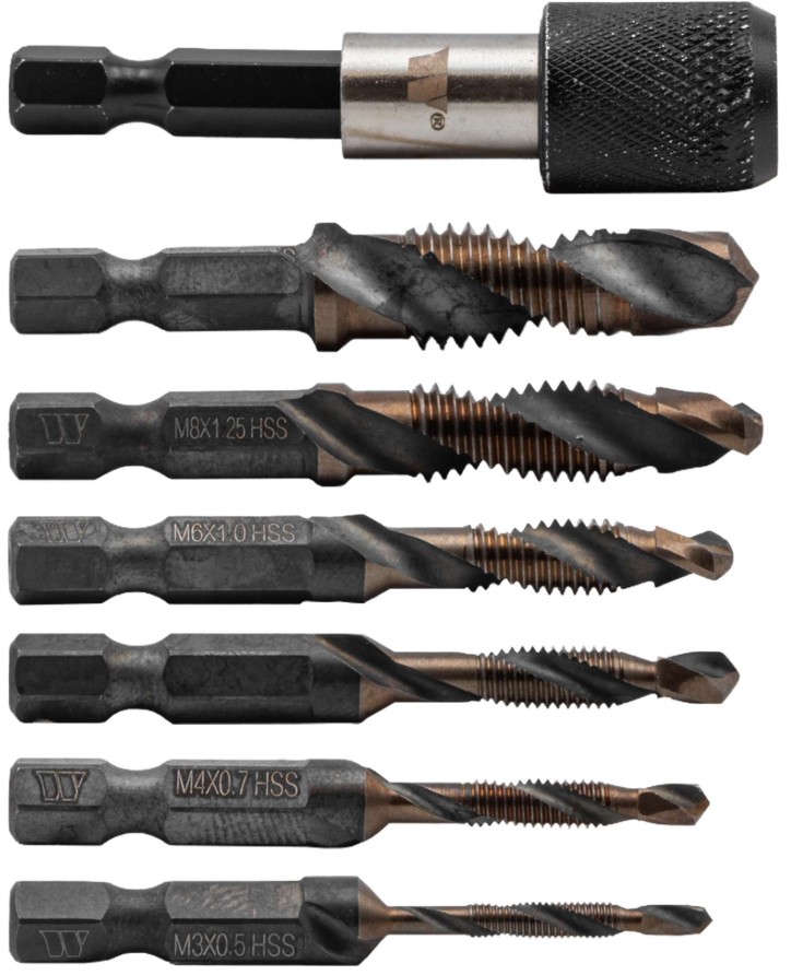 Mèches taraudeuses. M3-M10.