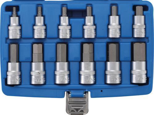 Inbus potsleutel  1/2" 5-22mm
