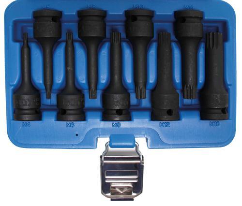 Impact XZN doppen 1/2" M6-M16