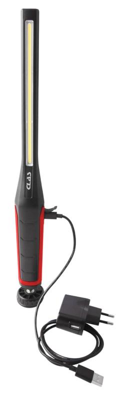 Baladeuse rechar. ultra fine . variateur . rouge