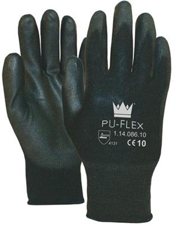 Gants PU-flex nylon zwt CAT.2, S/7