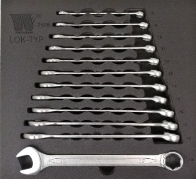Lock Type ringsteeksleutels 8-19mm