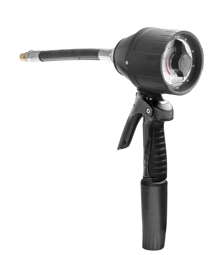 Voorinstelbare  handoliëmeter